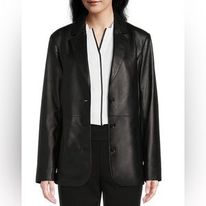Leather Blazer